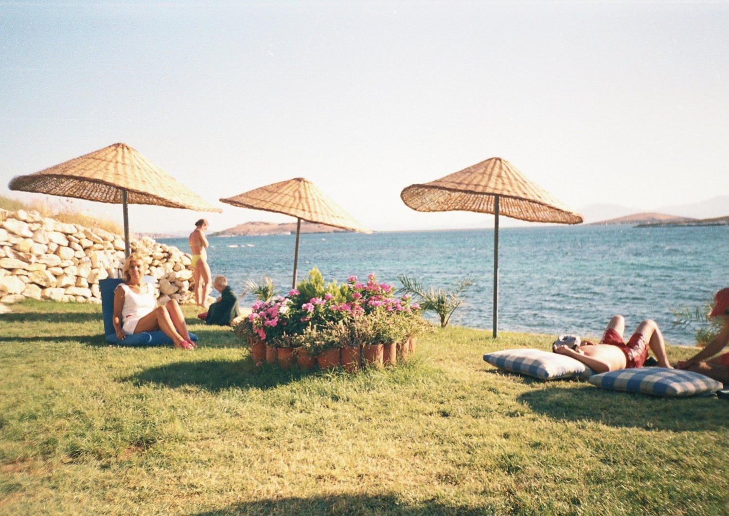 Teras Motel Foça Extérieur photo